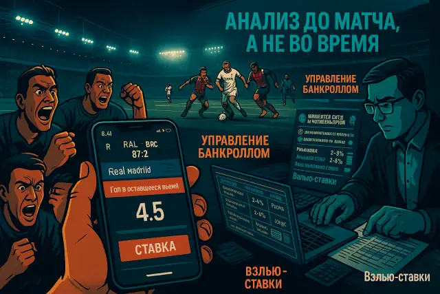 Учимся на конкретных примерах: ставки на футбол на деньги